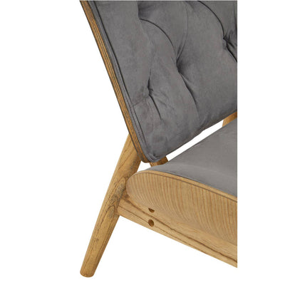 Noosa & Co. Living Vinsi Dark Grey Velvet Chair House of Isabella UK