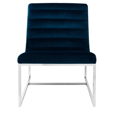 Noosa & Co. Living Vogue Midnight Velvet Cocktail Chair House of Isabella UK