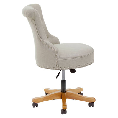 Noosa & Co. Living Watford Natural Home Office Chair House of Isabella UK