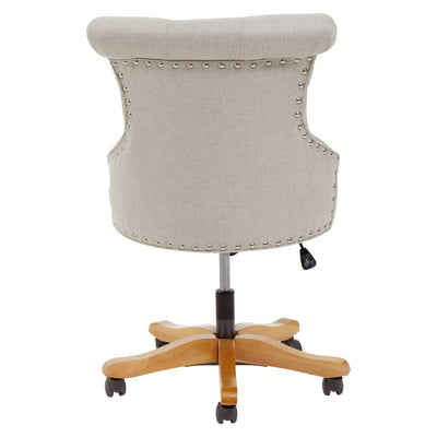 Noosa & Co. Living Watford Natural Home Office Chair House of Isabella UK