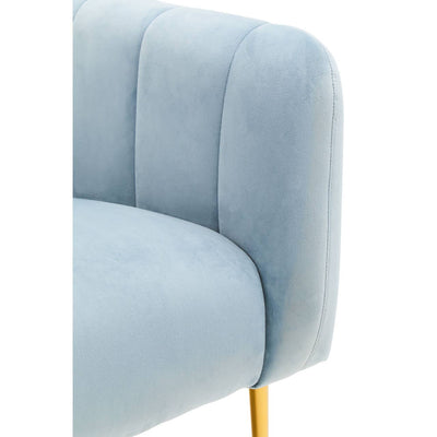 Noosa & Co. Living Yasmeen Blue Velvet Armchair House of Isabella UK