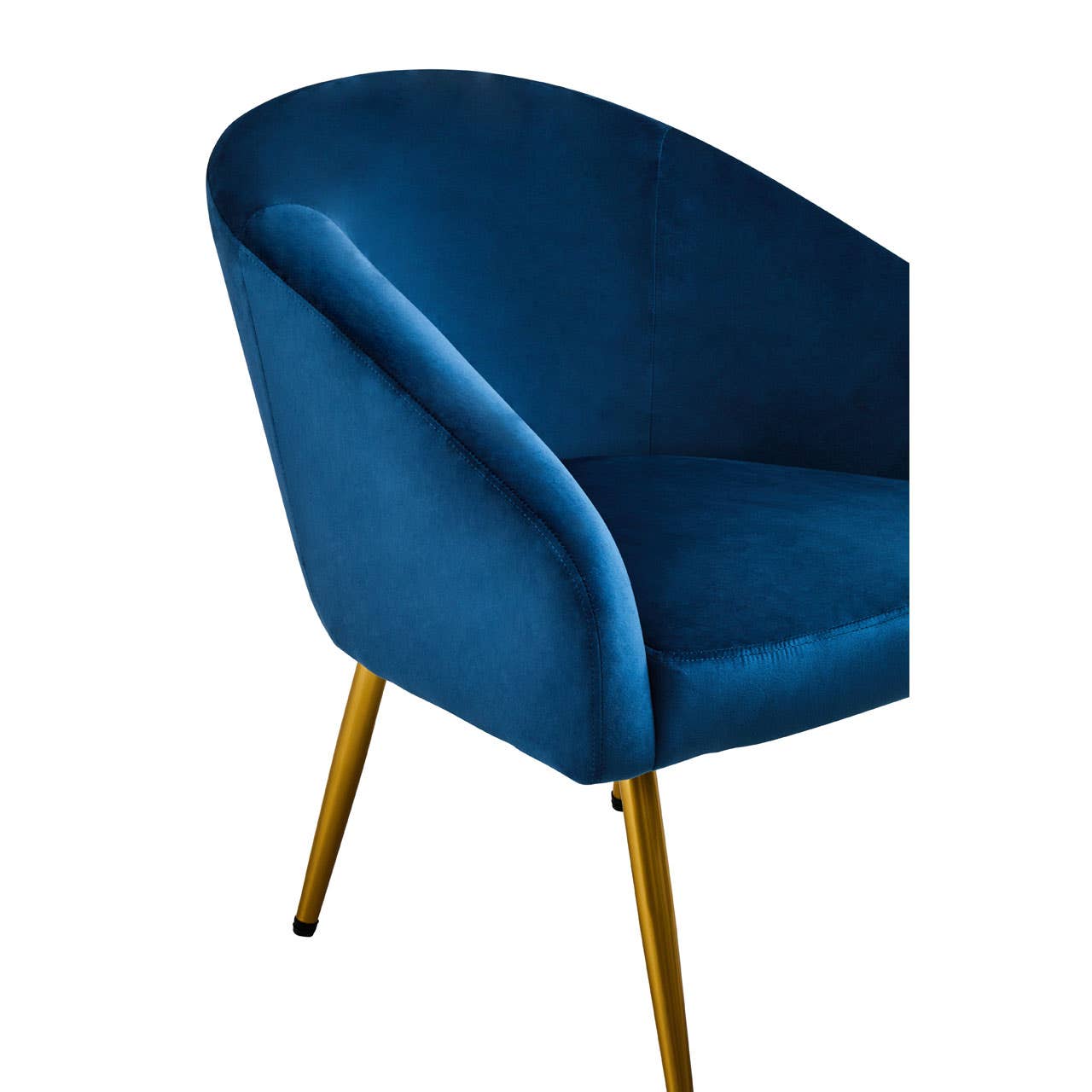 Noosa & Co. Living Yasmeen Midnight Blue Chair And Footstool House of Isabella UK