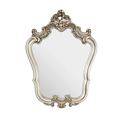 Noosa & Co. Mirrors Champagne Finish Rose Crest Wall Mirror House of Isabella UK