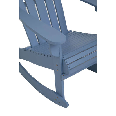 Noosa & Co. Outdoors Beauport Blue Rocking Chair House of Isabella UK