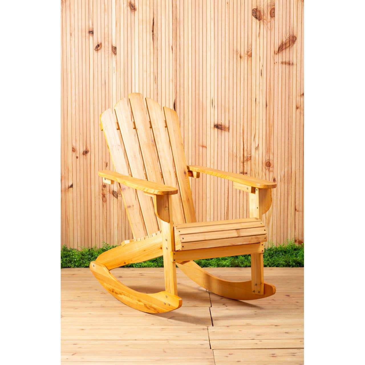 Noosa & Co. Outdoors Beauport Natural Finish Rocking Chair House of Isabella UK