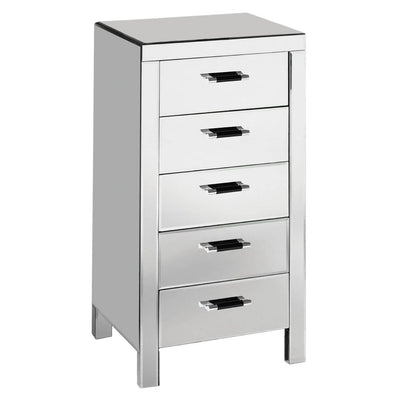 Noosa & Co. Sleeping 5 Drawers Mirrored Drawer Chest House of Isabella UK