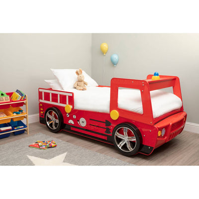 Noosa & Co. Sleeping Kids Red Fire Engine Bed House of Isabella UK