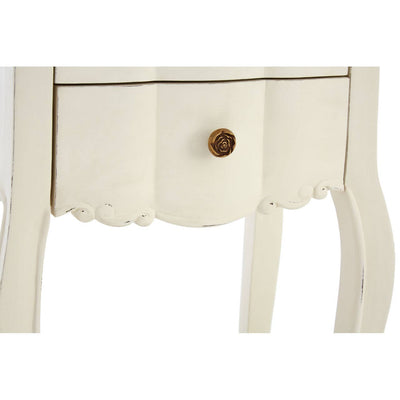 Noosa & Co. Sleeping Loire 2 Drawer White Bedside Table House of Isabella UK