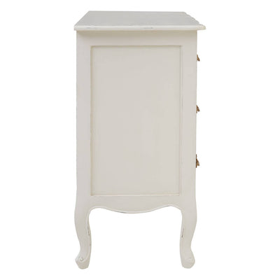 Noosa & Co. Sleeping Loire 3 Drawer White Chest House of Isabella UK