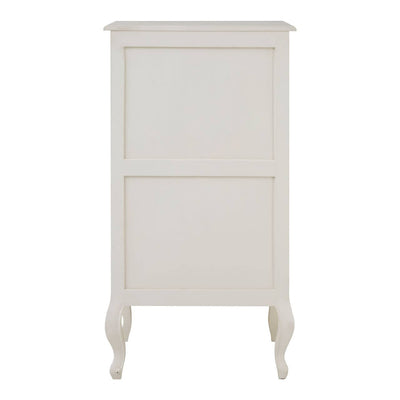 Noosa & Co. Sleeping Loire 5 Drawer White Chest House of Isabella UK