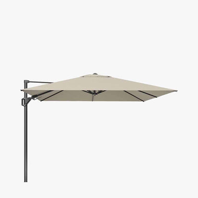 Pacific Lifestyle Outdoors Challenger T2 3m Square Champagne Free Arm Parasol House of Isabella UK