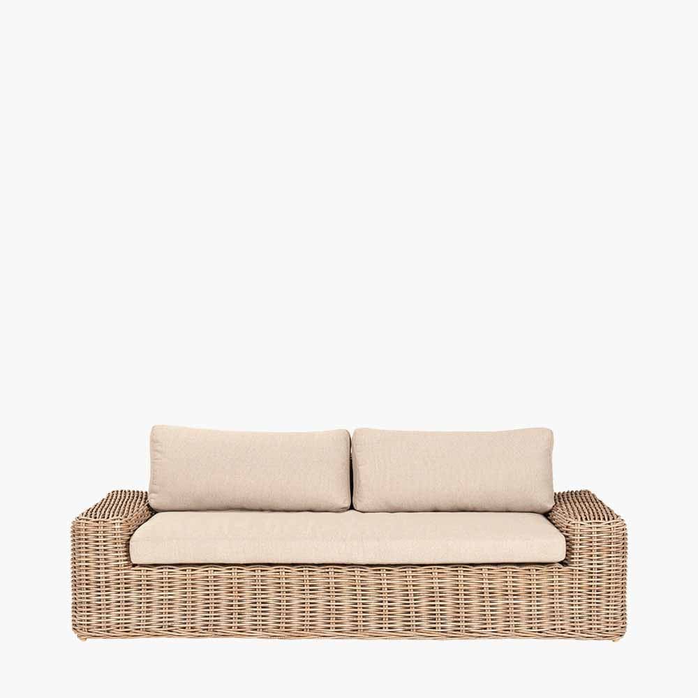 Pacific Lifestyle Outdoors Como Natural Antique Lounge Set House of Isabella UK