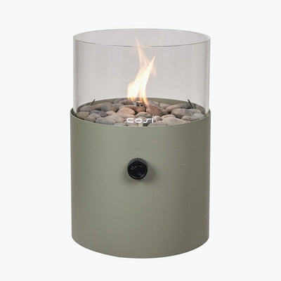 Pacific Lifestyle Outdoors Cosiscoop Extra Large Olive Green Fire Lantern House of Isabella UK