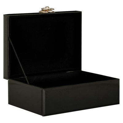Richmond Interiors Accessories Jewellery Box Vivy big (Black) House of Isabella UK