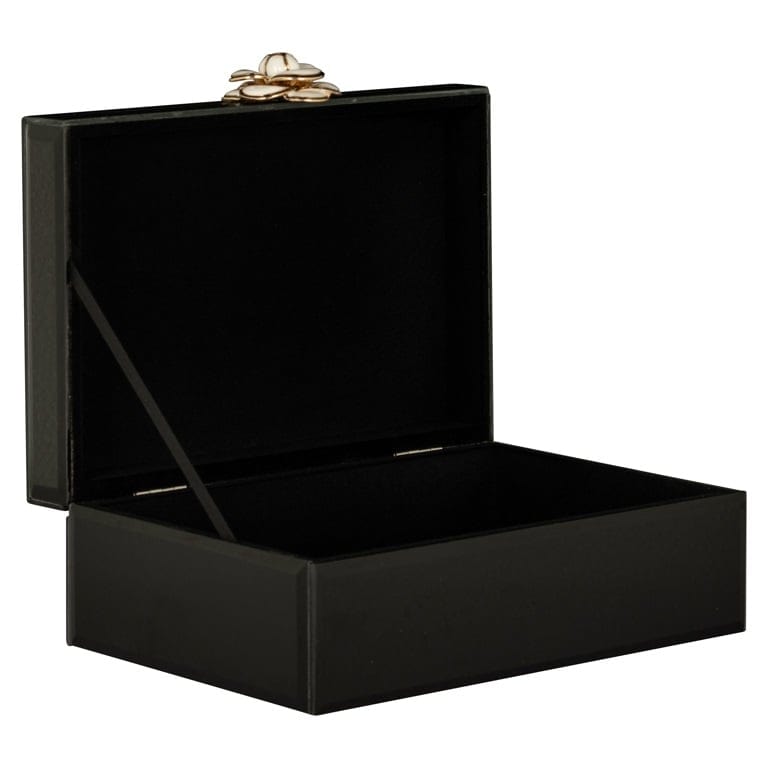 Richmond Interiors Accessories Jewellery Box Vivy small (Black) House of Isabella UK