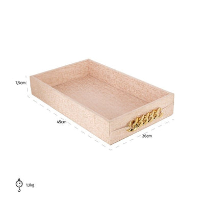 Richmond Interiors Accessories Tray Rowen (Pink) House of Isabella UK