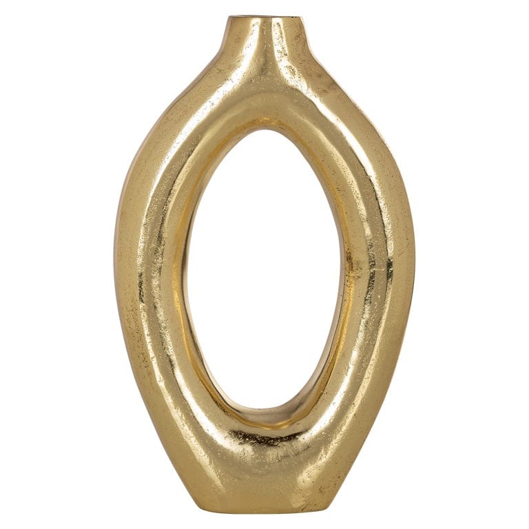 Richmond Interiors Accessories Vase Caylie big (Gold) House of Isabella UK
