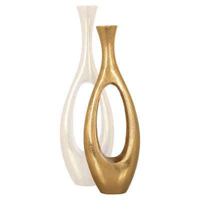 Richmond Interiors Accessories Vase Florine small (Gold) House of Isabella UK