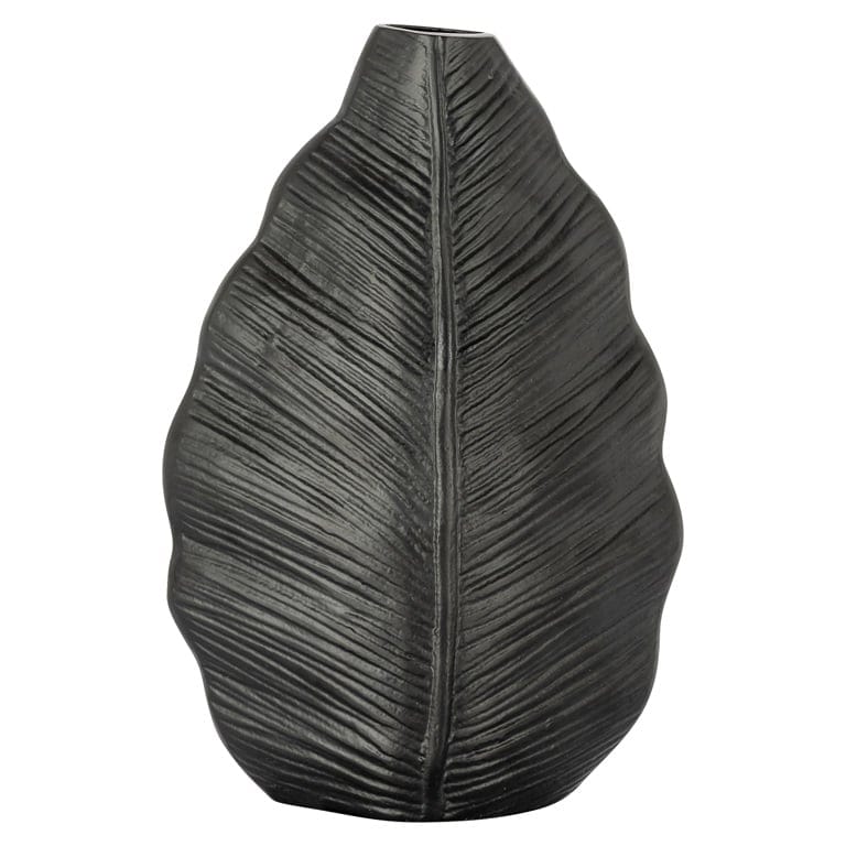 Richmond Interiors Accessories Vase Willow small black (Black) House of Isabella UK