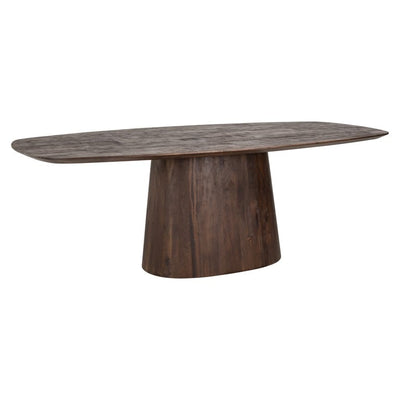 Richmond Interiors Dining Dining table Alix danish oval 230 (Dark brown) House of Isabella UK