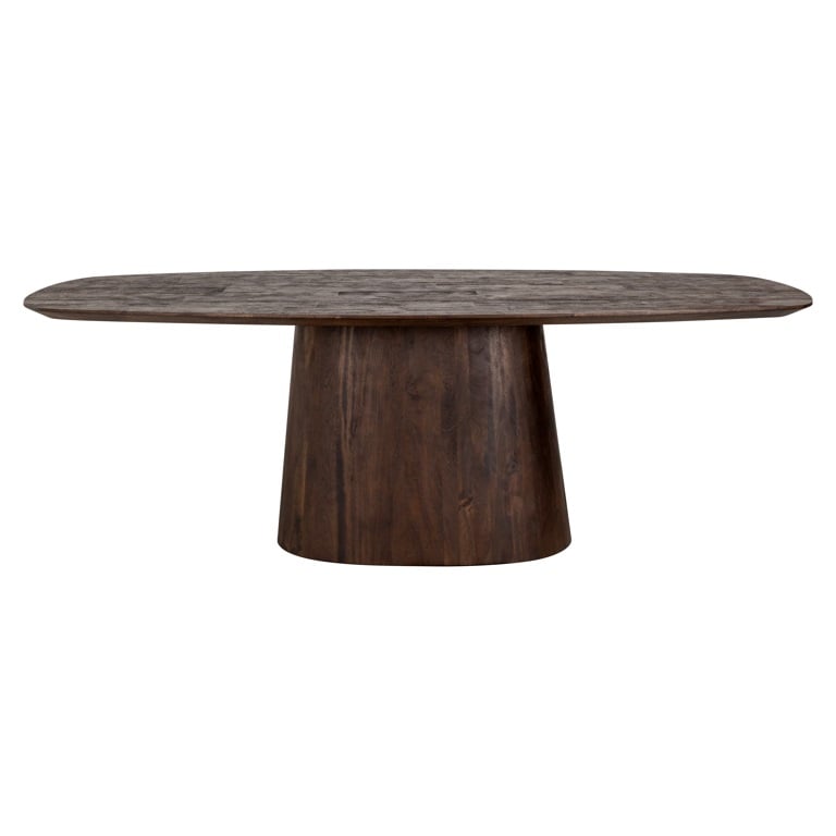 Richmond Interiors Dining Dining table Alix danish oval 230 (Dark brown) House of Isabella UK