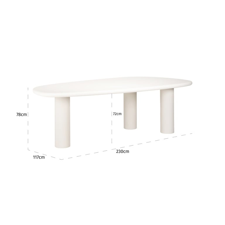 Richmond Interiors Dining Dining table Bloomstone House of Isabella UK