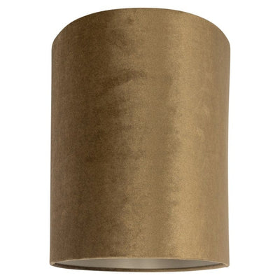Richmond Interiors Lighting Lampshade Addy gold velvet ovale (Gold) House of Isabella UK