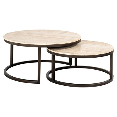 Richmond Interiors Living Avalon coffee table set of 2 (Bronze) House of Isabella UK