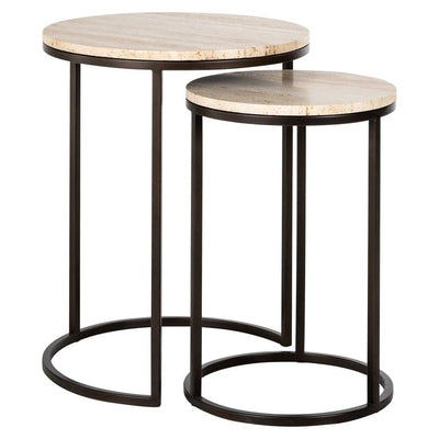 Richmond Interiors Living Avalon side table set of 2 (Bronze) House of Isabella UK