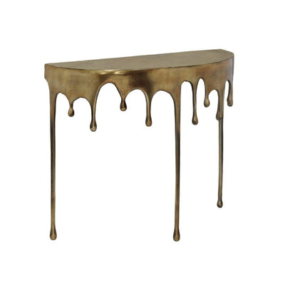Richmond Interiors Living Console Drops (Gold) House of Isabella UK