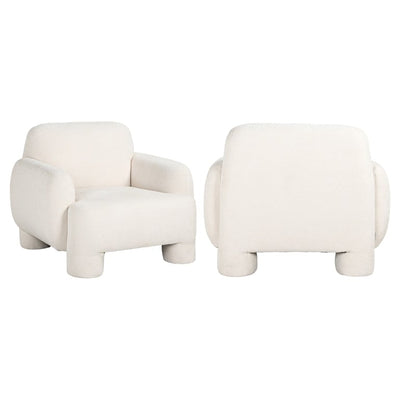 Richmond Interiors Living Easy Chair Boli unicorn white (Unicorn 02 white) House of Isabella UK