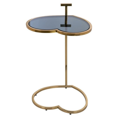 Richmond Interiors Living End Table Love Heart (Brushed Gold) House of Isabella UK