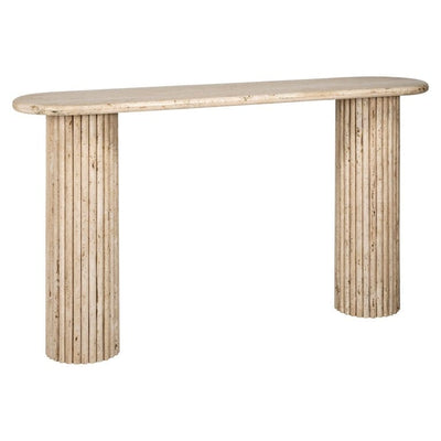 Richmond Interiors Living La Cantera oval console table House of Isabella UK