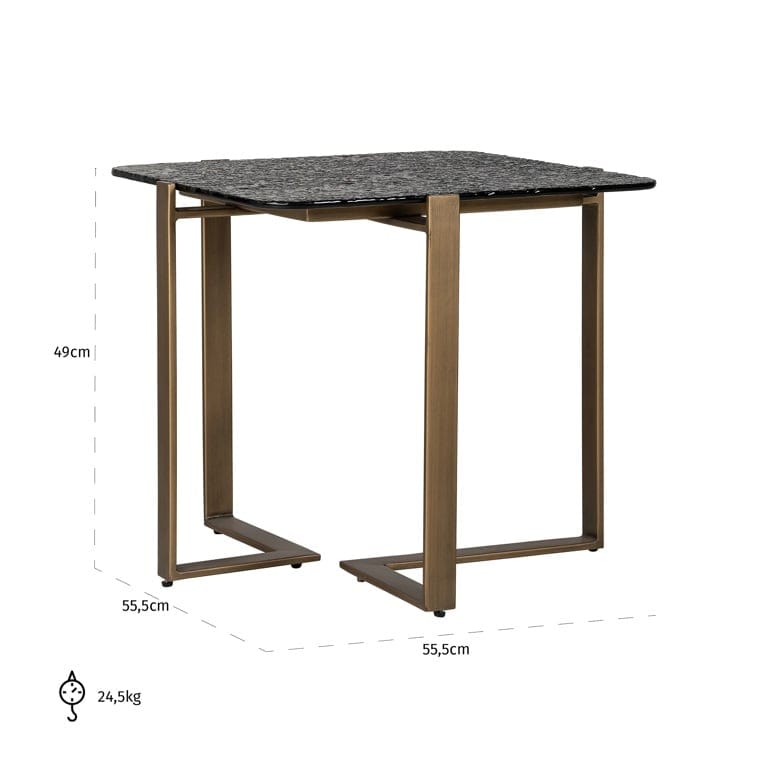 Richmond Interiors Living Side table Sterling House of Isabella UK