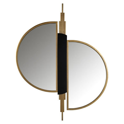 Richmond Interiors Mirrors Mirror Adelyn (Brushed Gold) House of Isabella UK