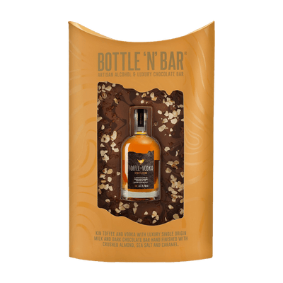 Spicers Of Hythe Gifts & Hampers Kin Toffee Vodka & Chocolate Gift - Bottle N Bar House of Isabella UK