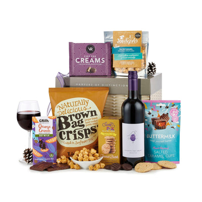 Spicers Of Hythe Gifts & Hampers Vegan Gluten Free Hamper With Wine House of Isabella UK