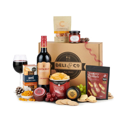 Spicers Of Hythe Gifts & Hampers Wine & Cheese Hamper House of Isabella UK
