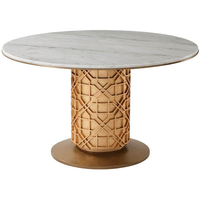 Theodore Alexander Dining Colter Small Round Dining Table in Marble House of Isabella UK