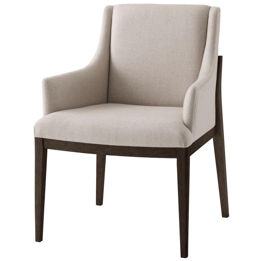 Theodore Alexander Dining Dining Armchair Valeria Ballentine Finish in Com House of Isabella UK