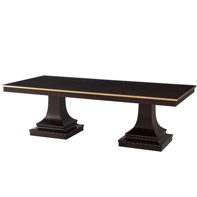 Theodore Alexander Dining Extendable Dining Table Siena Cambridge Finish 199 - 245cm House of Isabella UK