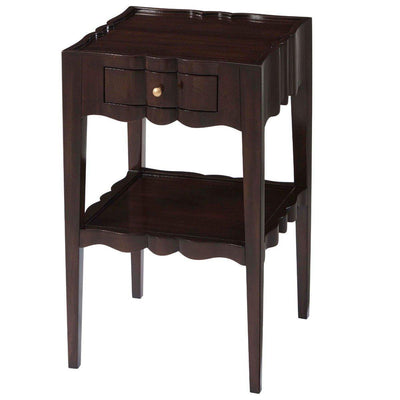 Theodore Alexander Living Bedside Table Addison in Cambridge Finish House of Isabella UK