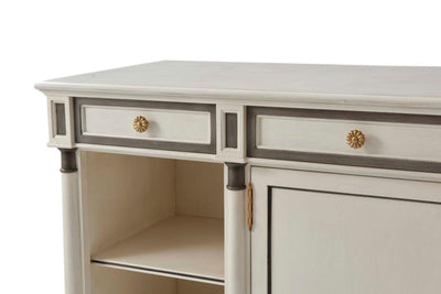 Theodore Alexander Living Buffet Andrew Salted White Finish House of Isabella UK