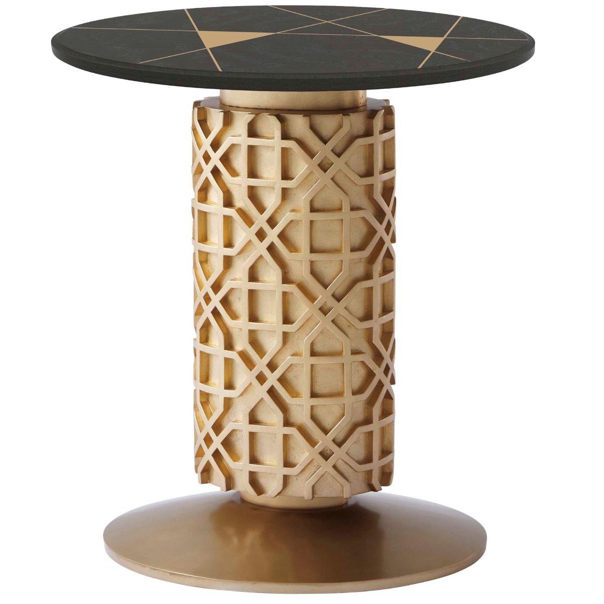 Theodore Alexander Living Colter Side Table Colter in Veneer House of Isabella UK