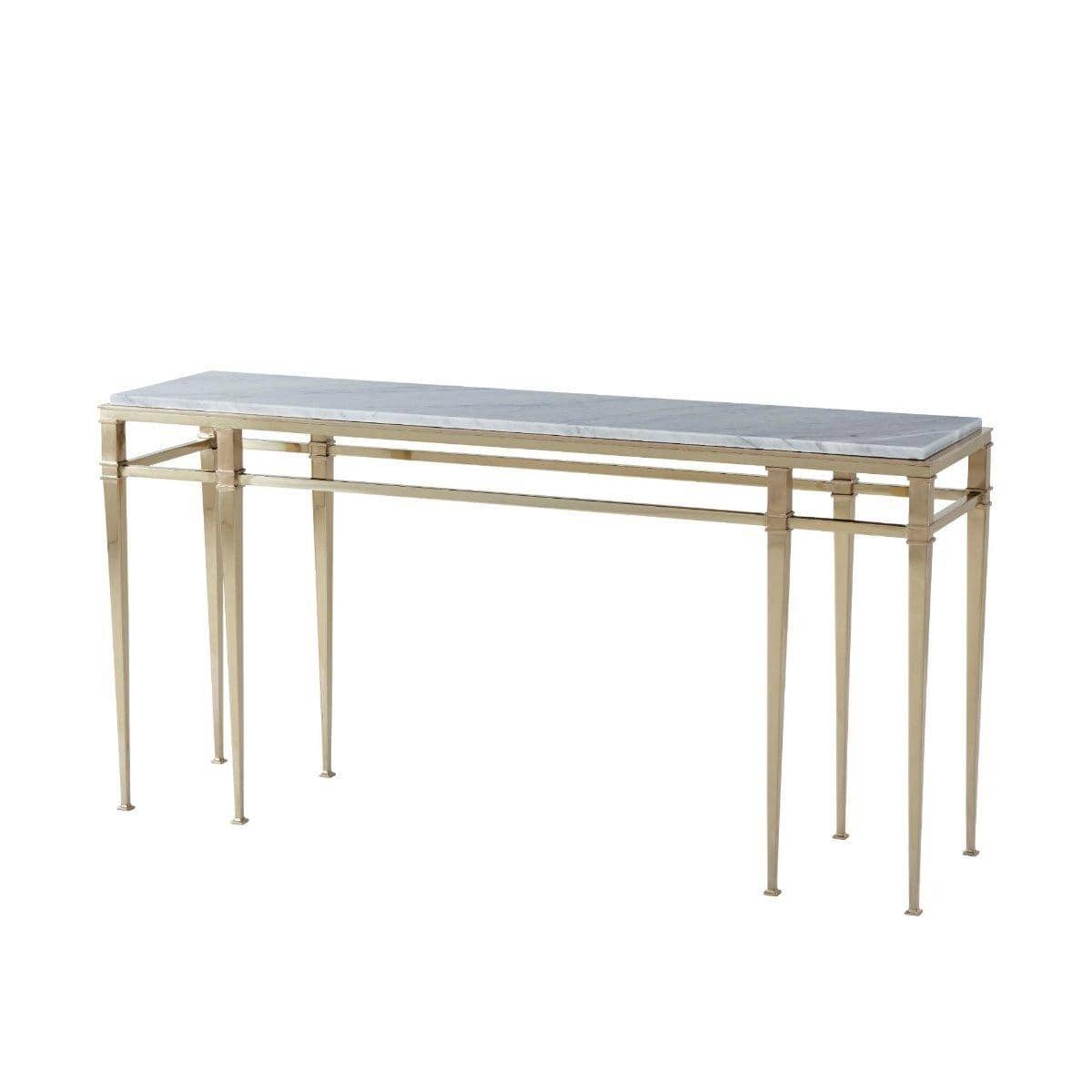 Theodore Alexander Living Console Table Annalyn in Marble House of Isabella UK