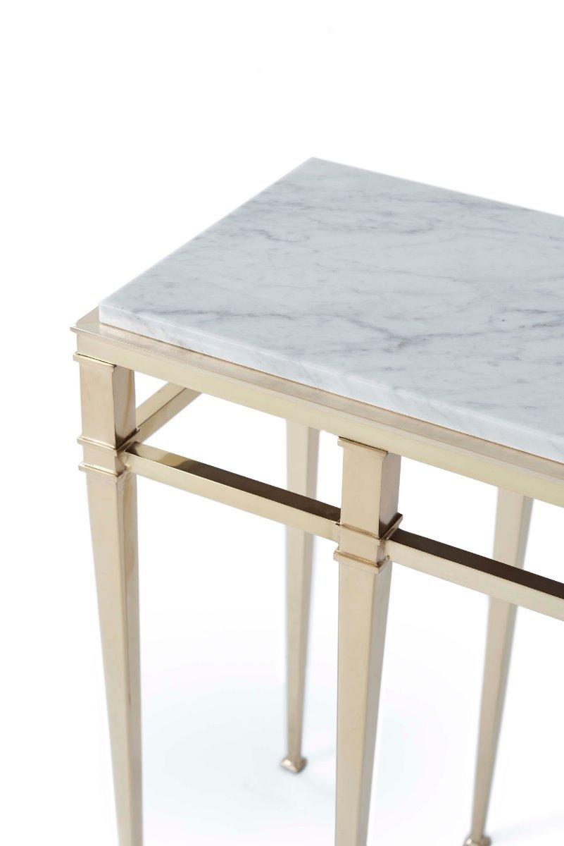 Theodore Alexander Living Console Table Annalyn in Marble House of Isabella UK