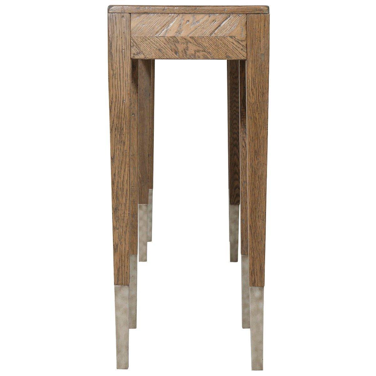 Theodore Alexander Living Console Table Calhoun in Echo Oak House of Isabella UK