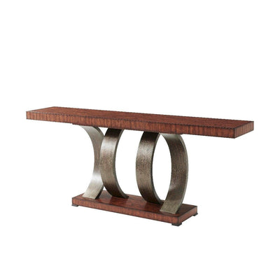 Theodore Alexander Living Console Table Inward Curve House of Isabella UK