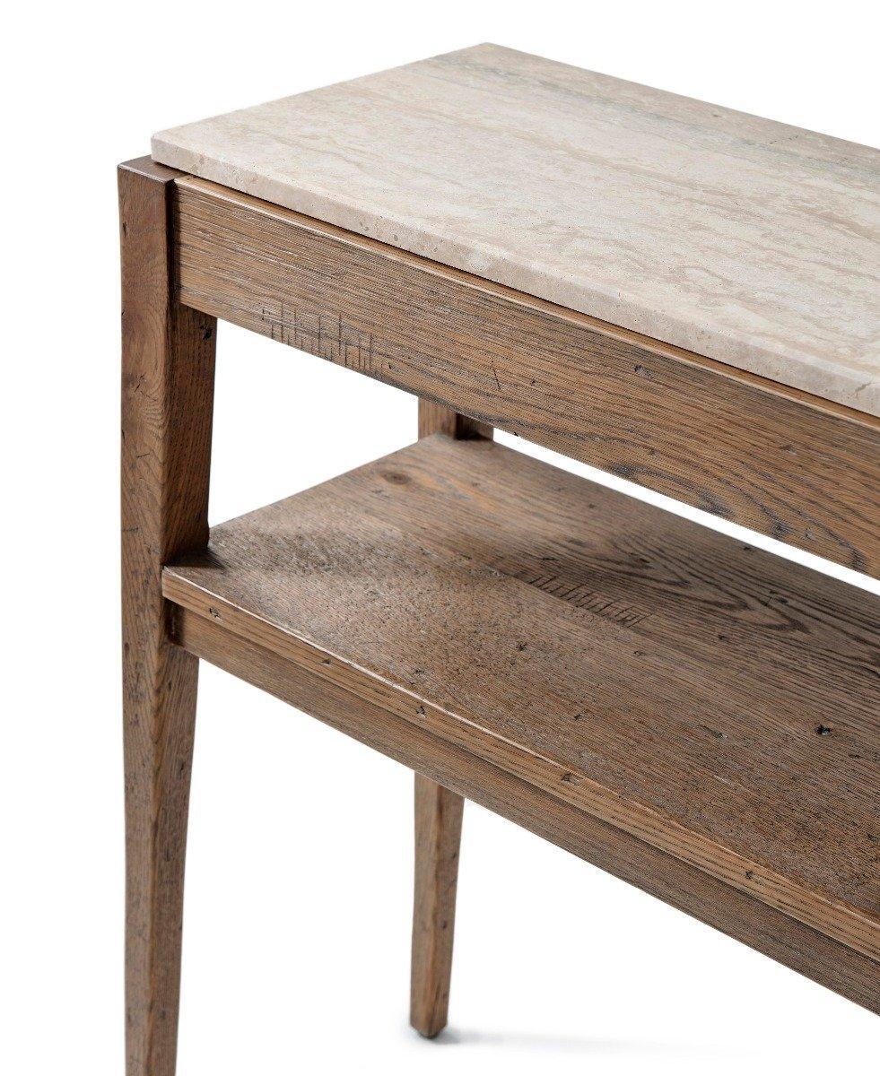 Theodore Alexander Living Console Table Tay in Echo Oak House of Isabella UK
