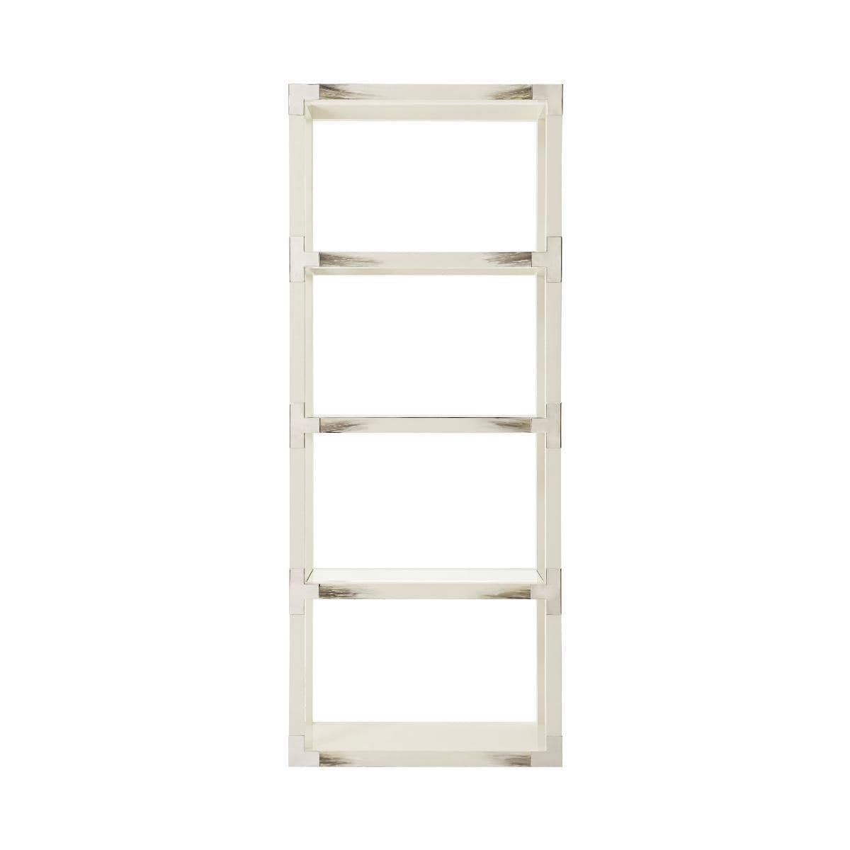 Theodore Alexander Living Cutting Edge Shelving Unit in White House of Isabella UK